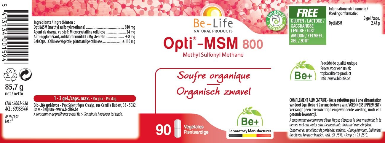 Opti MSM 800 BE LIFE
