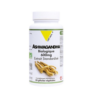 Ashwagandha Bio 600 Mg VIT'ALL+