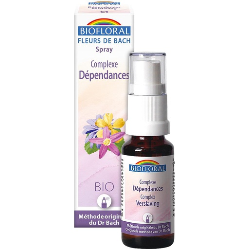 Fleurs de Bach Complexe DEPENDANCE BIOFLORAL