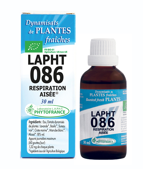 Lapht 086 Respiration Aisé PHYTOFRANCE