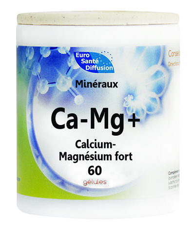 Ca-Mg+ Calcium Magnesium Fort EURO SANTE DIFFUSION