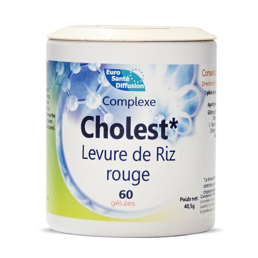 Levure de Riz Rouge Cholest EURO SANTE DIFFUSION