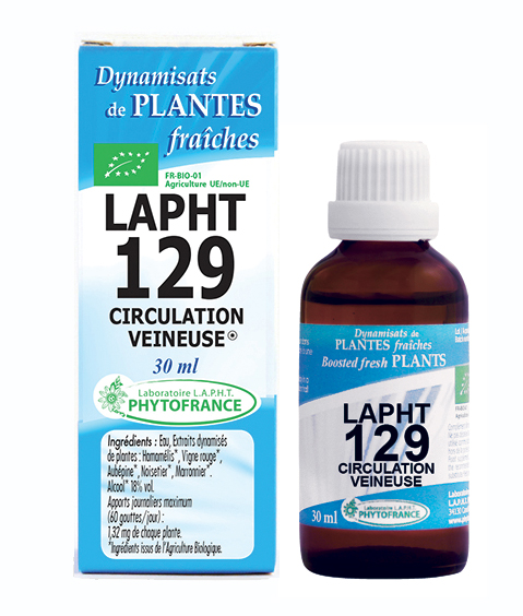 Lapht 129 Circulation Veineuse PHYTOFRANCE