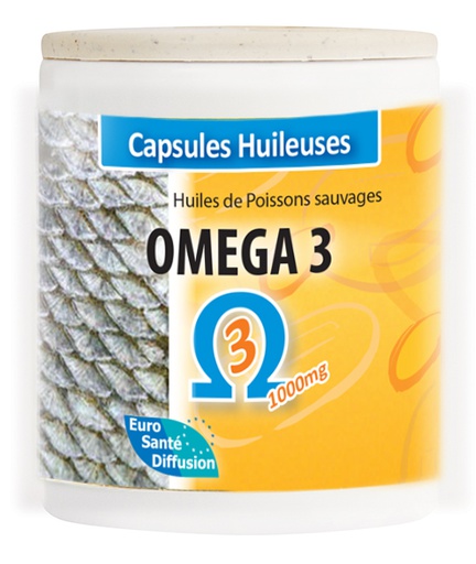 [CAPHOMEGA3/1000] Omega 3 EURO SANTE DIFFUSION